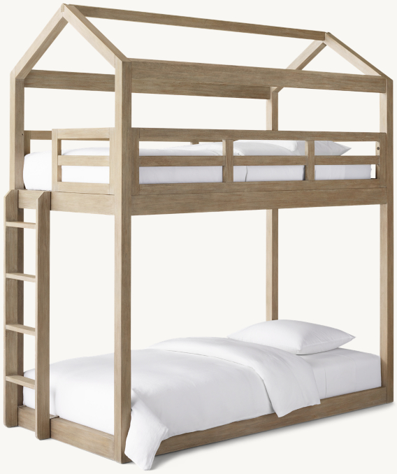 Three Quarter view of Cole House Bunk Bed 