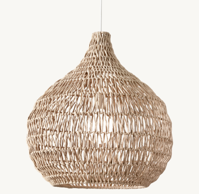 Front view of Terra Pendant 