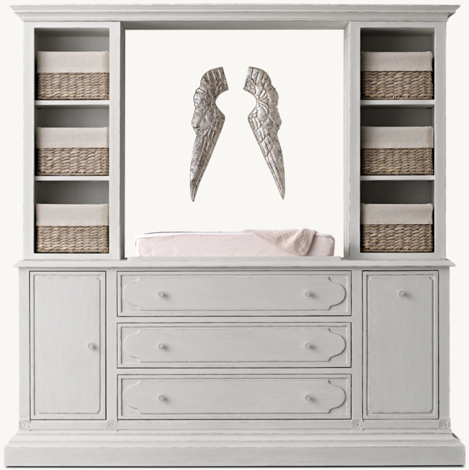 Bellina Changing Table Wall RH Baby Child