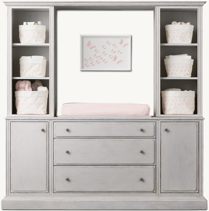 Changing table and hutch online