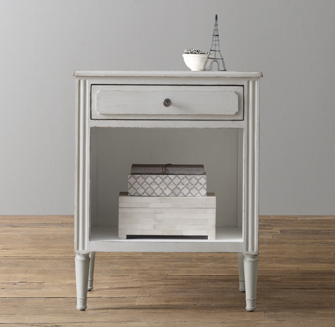 Front view of Marcelle Nightstand 