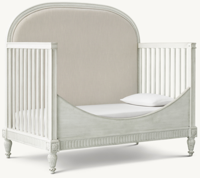 Belle Upholstered Conversion Crib Toddler Bed Kit RH Baby Child