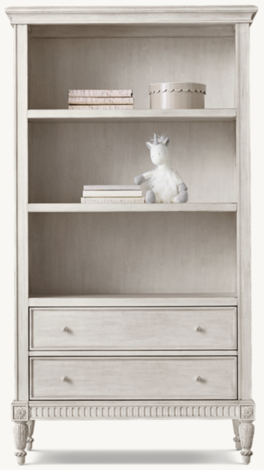 Front view of Belle Bookcase 
