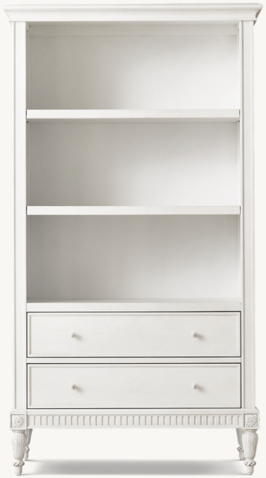 Front view of Belle Bookcase 