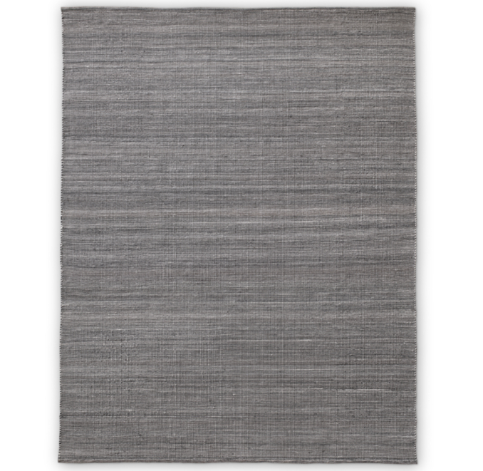 Variegated Stripe Performance Handwoven Flatweave Rug | RH