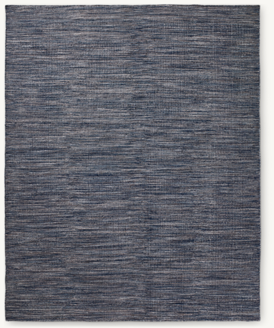 Overhead view of Pacifica Performance Handwoven Flatweave Rug 