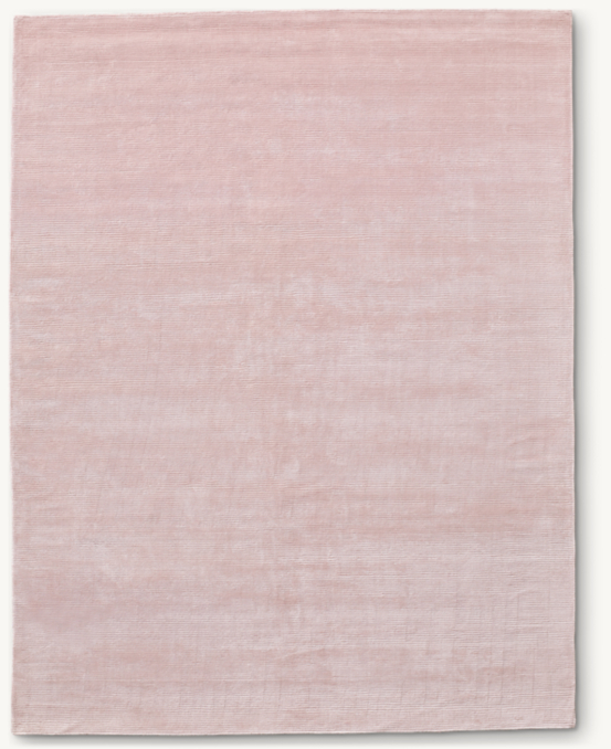 Overhead view of Reeve Stripe Handwoven Rug 
