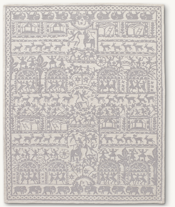 Storyteller Hand-Tufted Wool Rug | RH