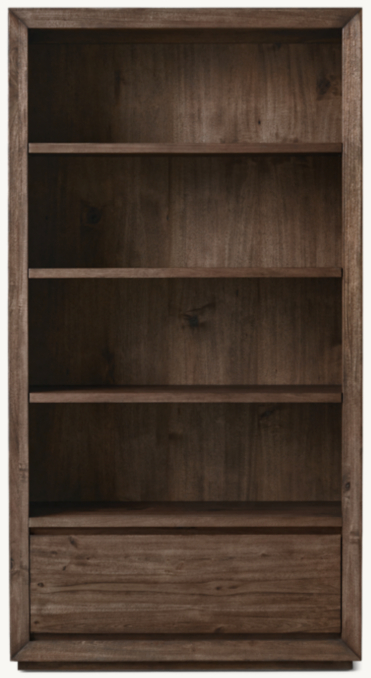 Front view of Callum Bookcase 