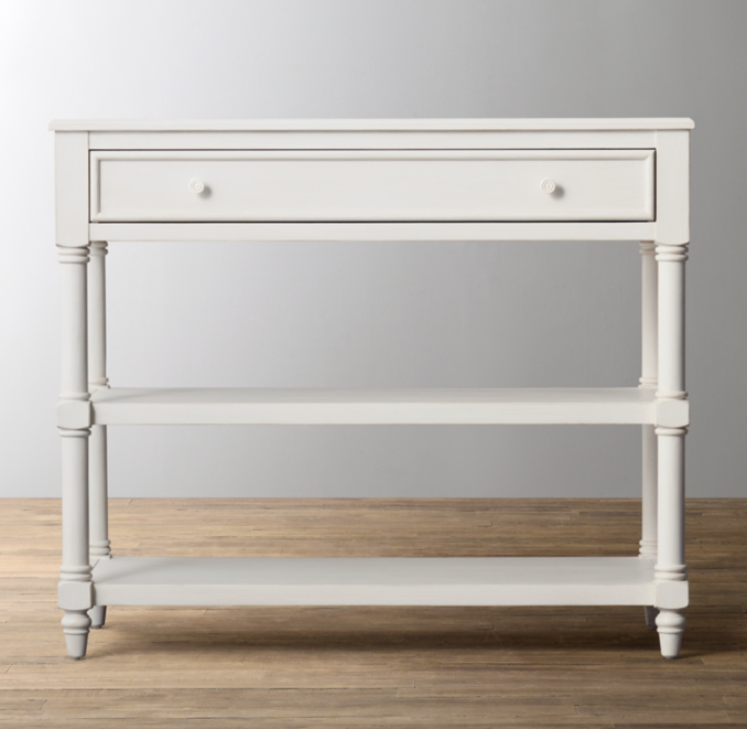 Front view of Classic Changing Table 