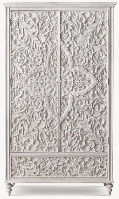 Front view of Zoe Armoire 
