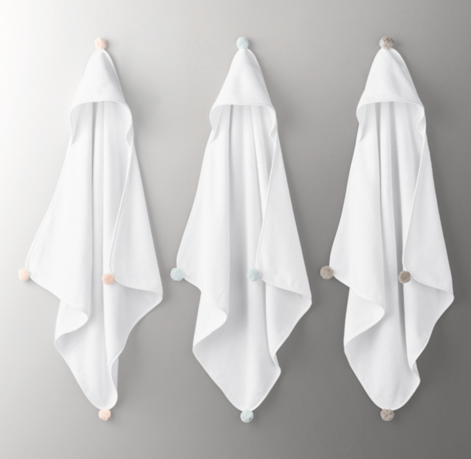 Restoration hardware hooded hot sale towel