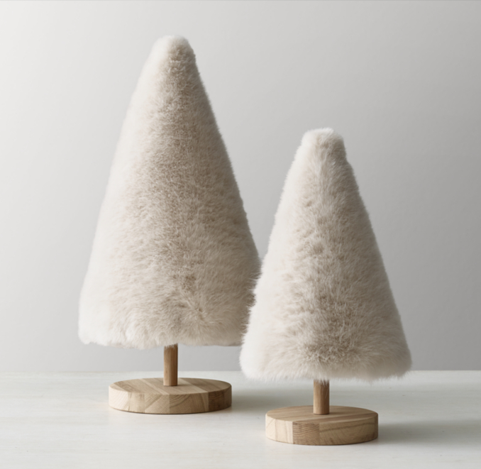Ultra Faux Fur Tree | RH