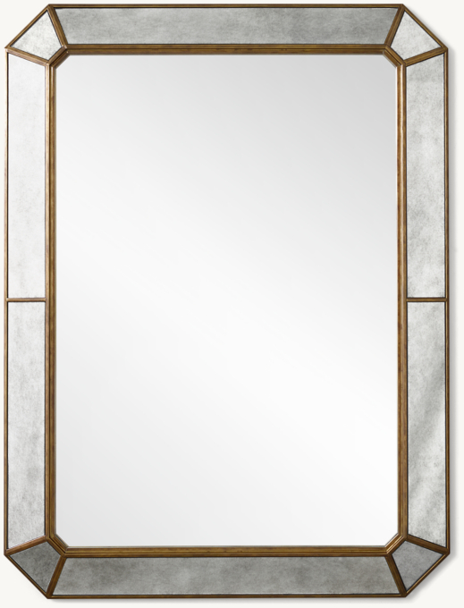 Celia Dresser Mirror - Brass