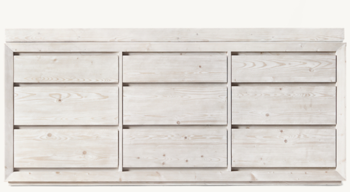 Callum Extra-Wide Dresser &amp; Topper Set