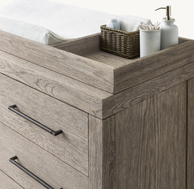 Three Quarter view of Kolden Dresser & Topper Set 