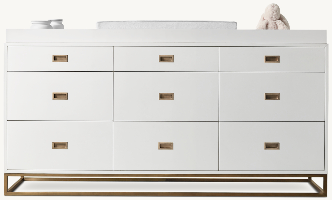 slim fit dress slacks Laura Gold Detailed Upholstery King 5 N Pc Made With Wood In White Box main image 1