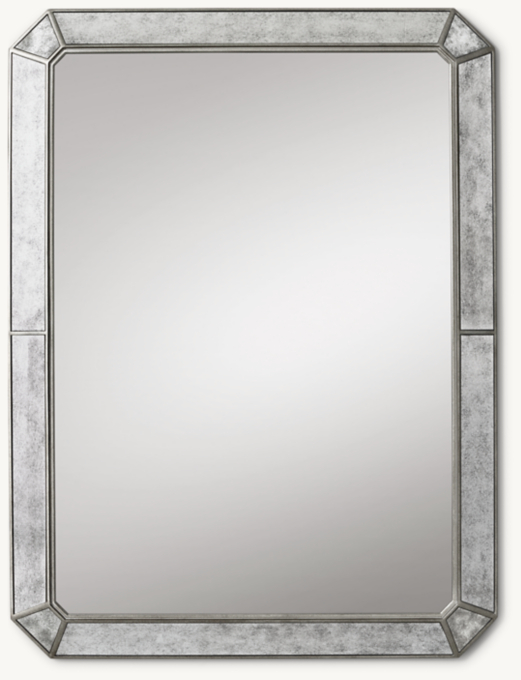 Front view of Ava Large Dresser Mirror 
