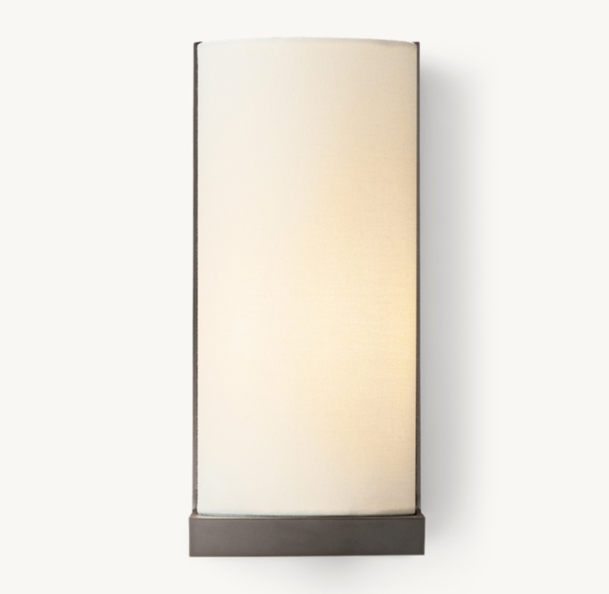 Clementine Ledge Sconce With Shade - Oil-Rubbed Bronze