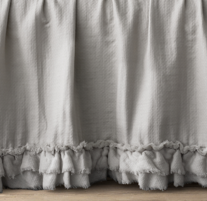 Baby buy & Child Restoration Hardware bed skirt