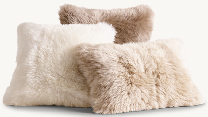 Luxe Sheepskin Pillow Cover