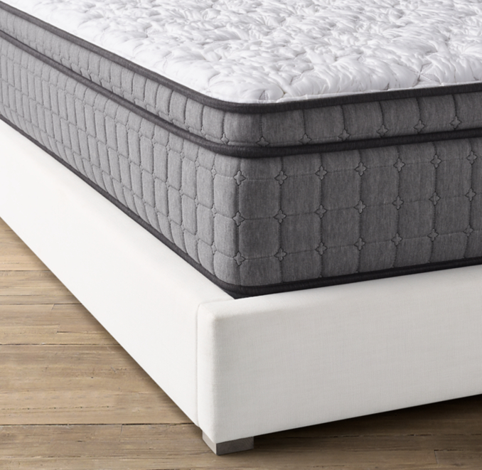 Overhead view of Aireloom® Klamath Luxury Firm Euro-Top Mattress 
