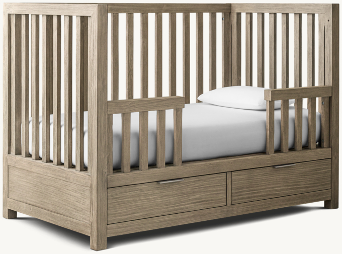 Laguna Storage Panel Crib Toddler Bed Kit