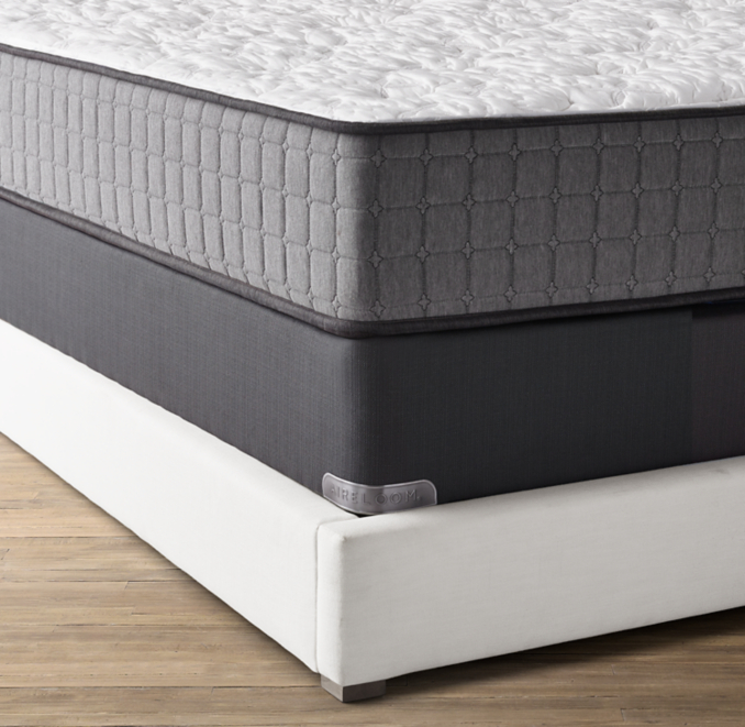 Overhead view of Aireloom® Klamath Luxury Firm Mattress & 9" Foundation Set 