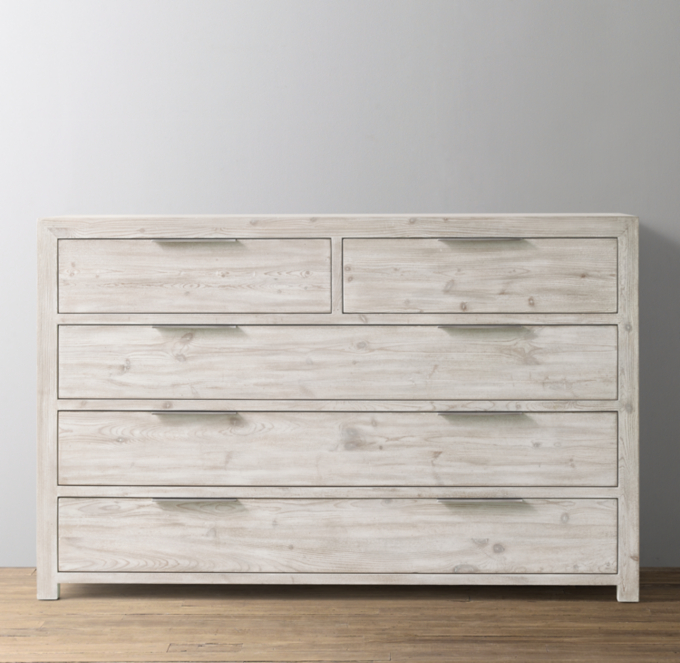 Restoration hardware white deals dresser