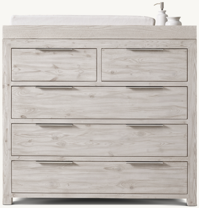 Laguna Dresser &amp; Topper Set