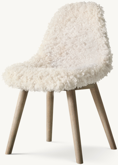 Larkin Faux Mongolian Lamb Play Chair