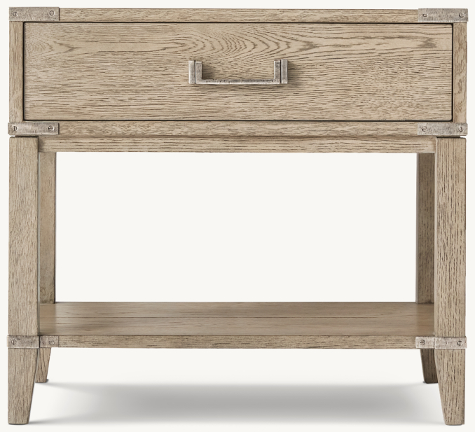 Cayden Campaign Nightstand RH