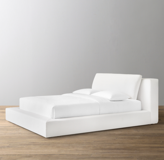 Cloud Slipcovered Platform Bed RH