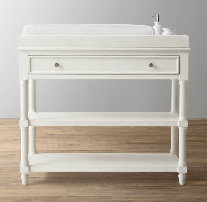 Restoration hardware baby changing table on sale