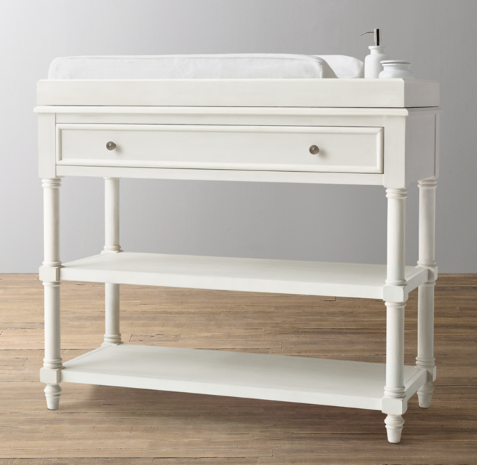 Restoration hardware changing table on sale