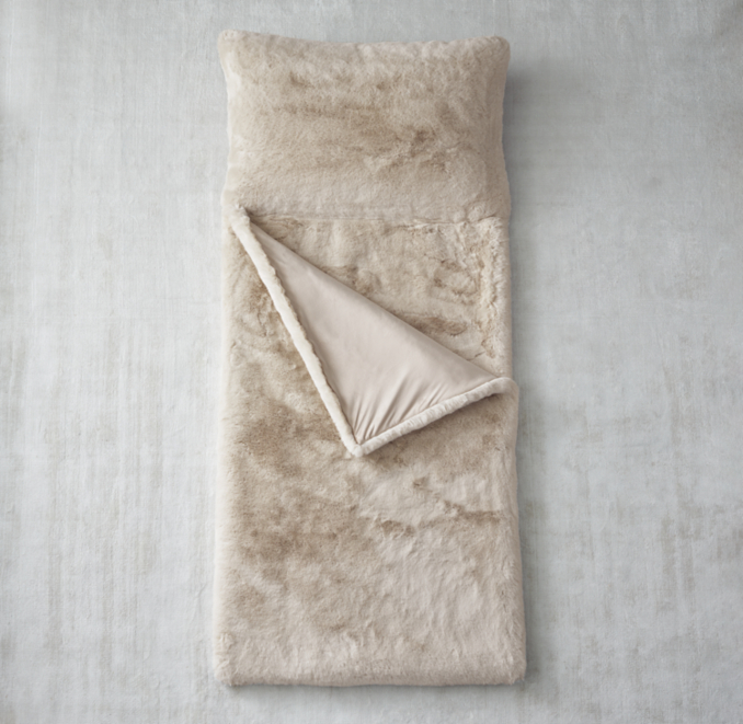 Lapin Faux Fur Kids Sleeping Bag RH