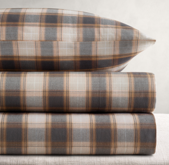 Reed Plaid Sheet Set