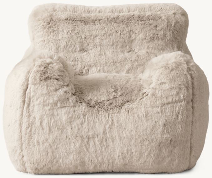 Lapin Faux Fur Chair | RH