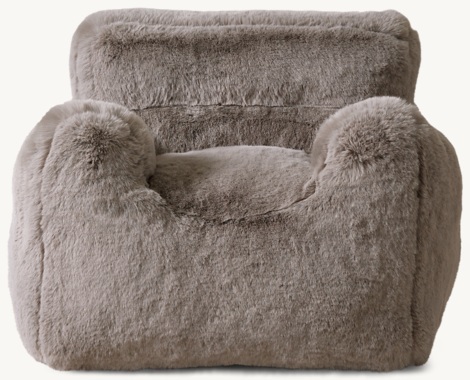 Lapin Faux Fur Chair | RH Baby & Child