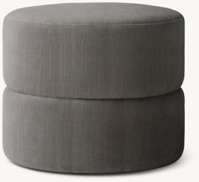 Bubble Upholstered Stool | RH