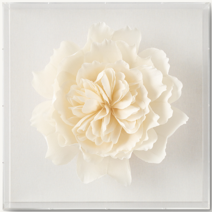 Front view of Handcrafted Paper Flower Art 1 