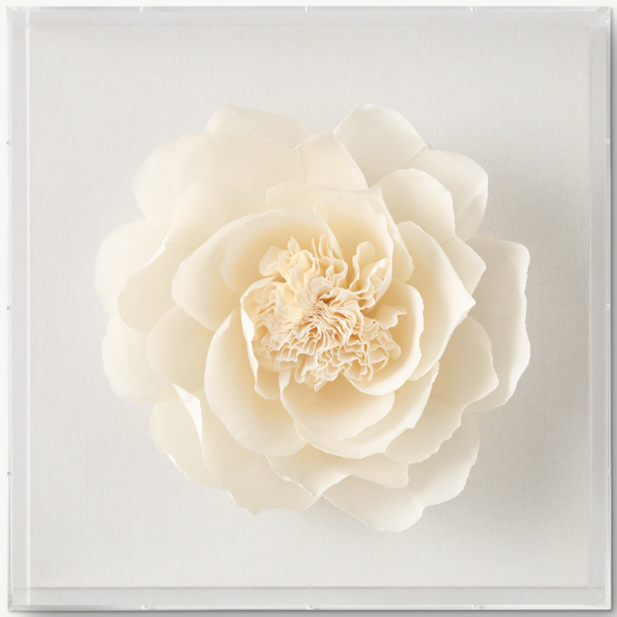 Front view of Handcrafted Paper Flower Art 2 