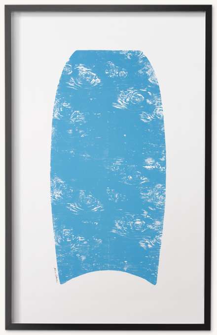 Front view of Aaron Seltzer: Boogie Board - Blue 