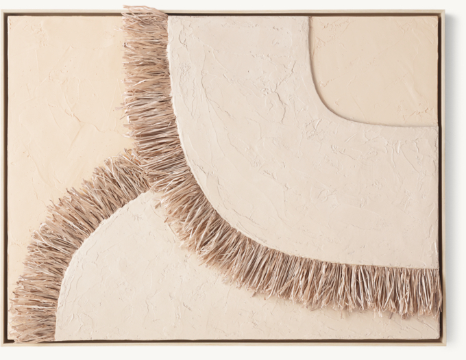 Front view of Élan Byrd: Raffia Art 2 