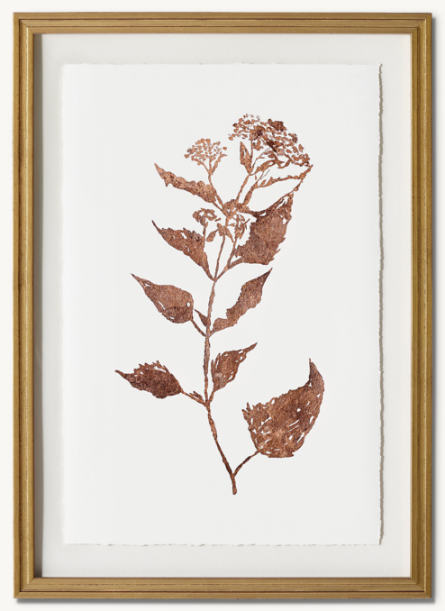Front view of Floral Foil Art - Floral Blossom 