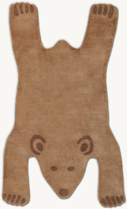 Plush Bear Wool Rug