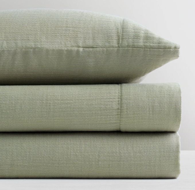 Washed Cotton Gauze Sheet Set 