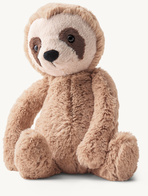 Front view of Jellycat® Plush Animal - Bashful Sloth 