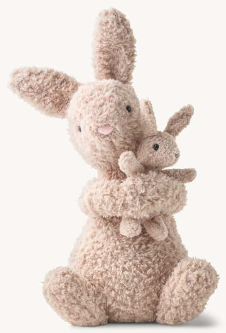 Front view of Jellycat® Plush Animal - Huddles Bunny 