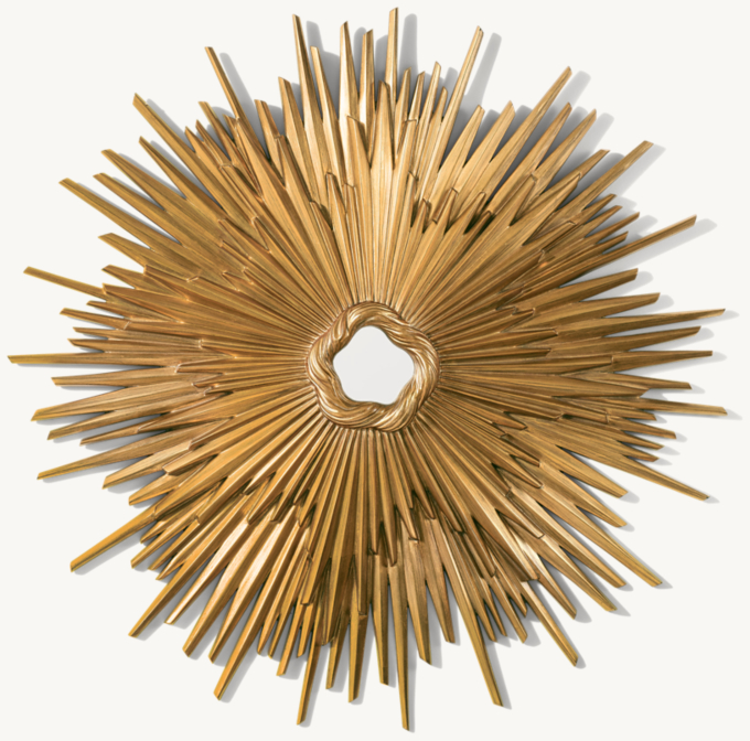 Front view of Sunburst Mirror 